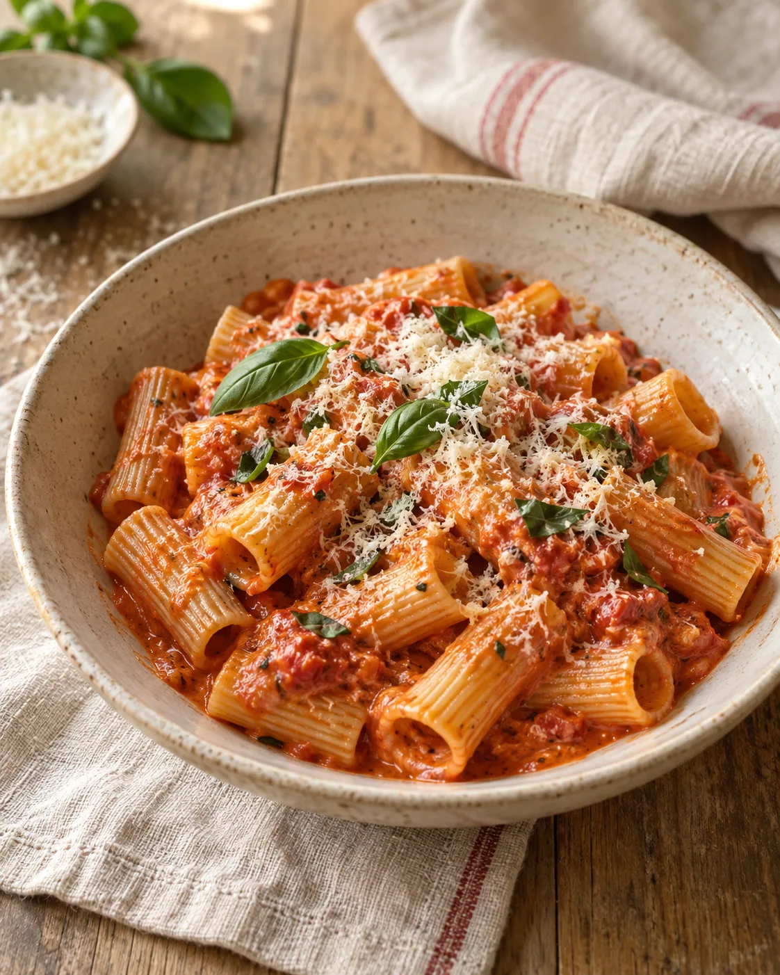 Aperçu du projet Quick Pasta Sauces